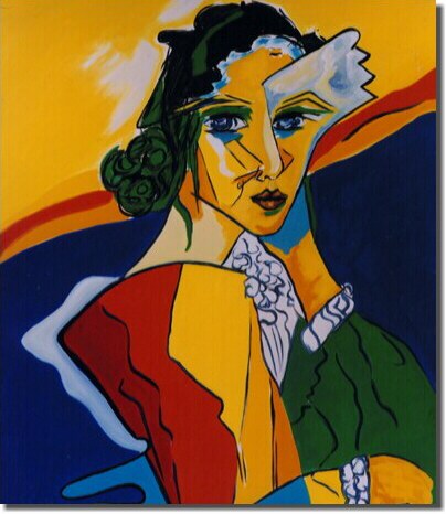  (Frau am Meer) 